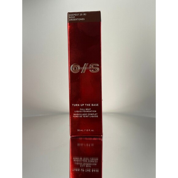ONE/SIZE Turn Up The Base Full Beat Liquid Foundation - Deepest 25 New in Box 2 - Picture 2 of 9
